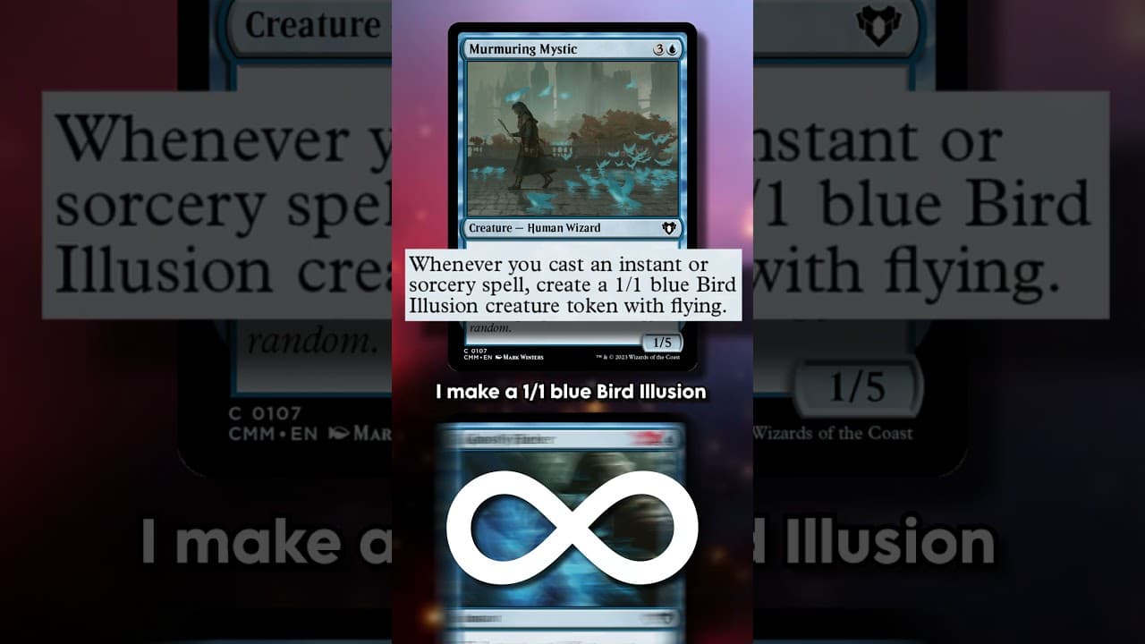 Budget MTG combo. 2€ for Infinite Birds!