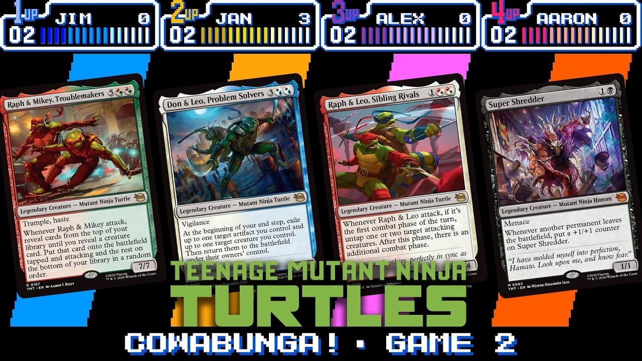 COWABUNGA! New NINJA TURTLES brews | Don & Leo VS Raph & Leo VS Super Shredder VS Raph & Mikey