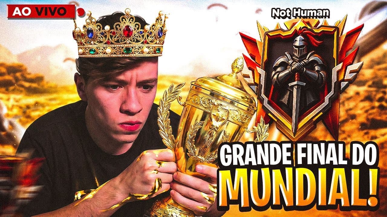 🔴 LIVE! FINAL DO TORNEIO COM A NOTHUMAN   - #apelapato