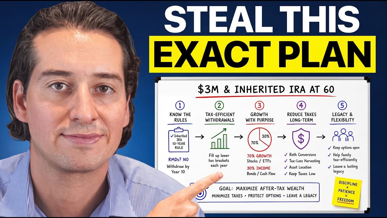 If I Had $3M and an Inherited IRA at 60, Here's EXACTLY What I'd Do