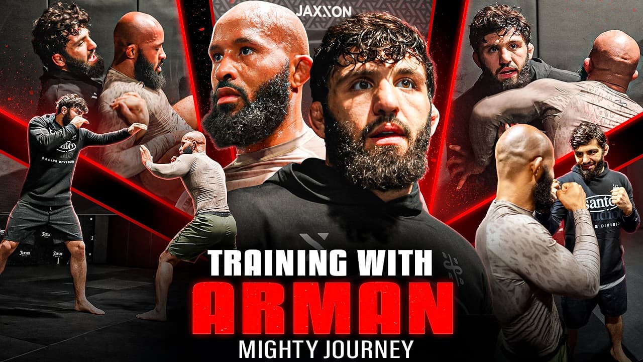 Arman Tsarukyan Trains w/ Demetrious Johnson To Prepare For Future UFC Title Shot! | MIGHTY JOURNEY!
