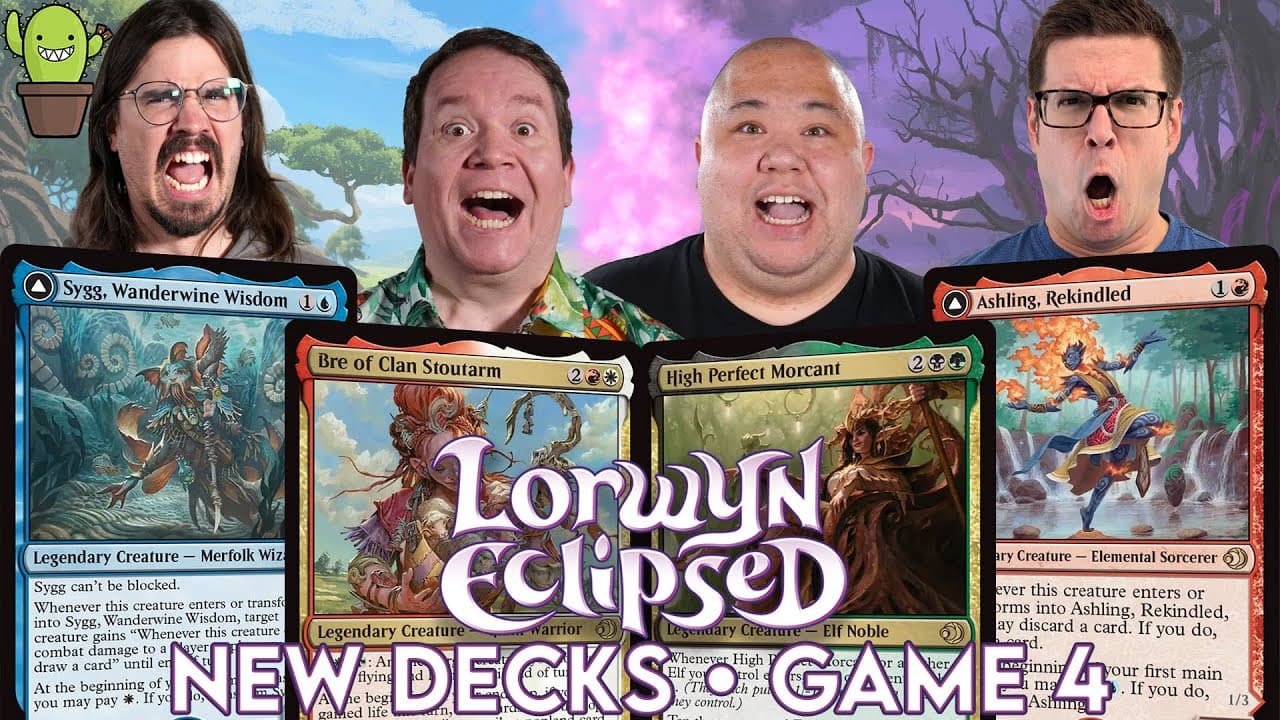 LORWYN Commander ft. ALL CREATURE TYPES | Sygg VS Bre VS Ashling VS High Perfect Morcant