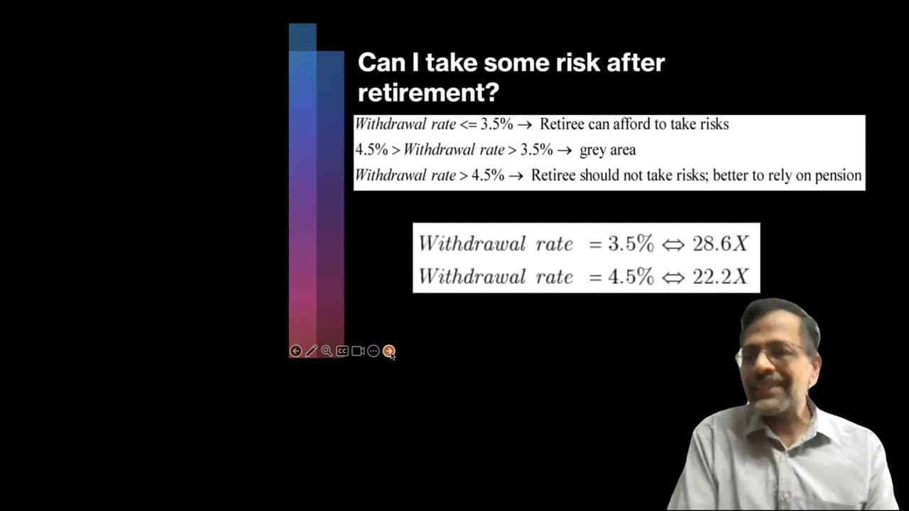 How to prepare for retirement with a limited corpus (revised re-upload)