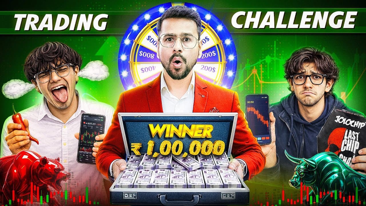 ₹1,00,000 Trading Challenge : Shocking Results