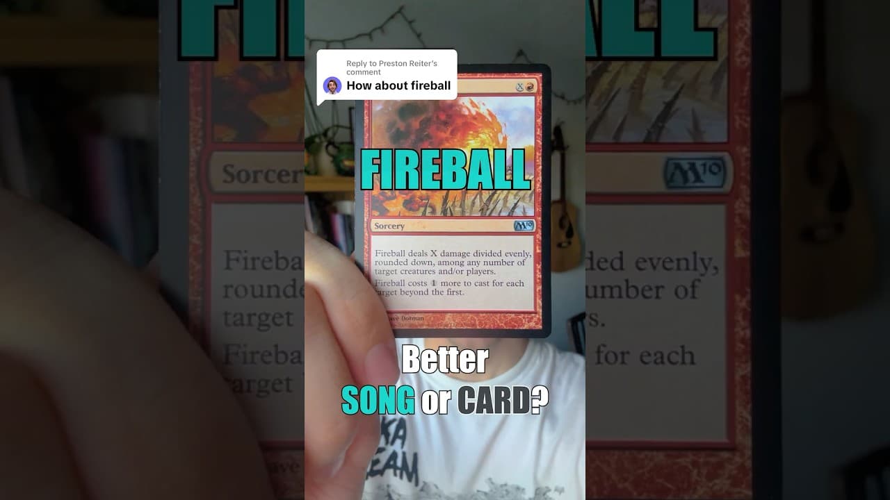 Fireball - Better Song or Card?