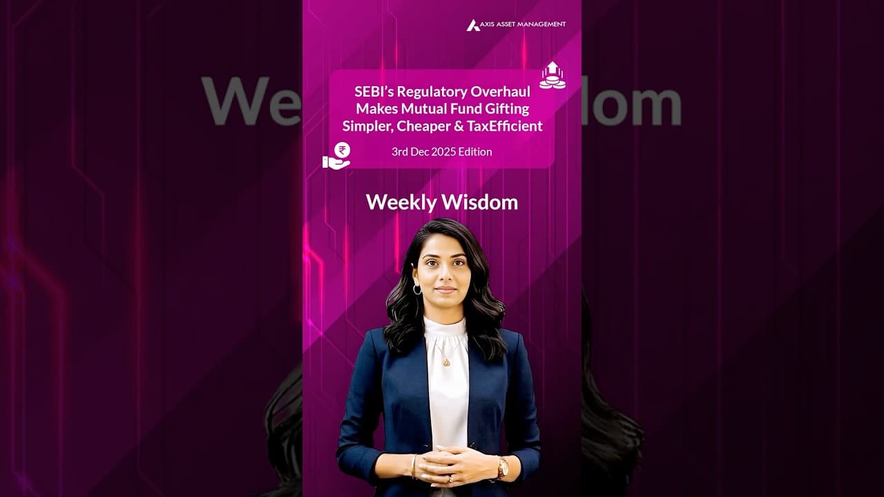 SEBI eases MF gifting; GDP up 8.2%; PMI dips, services strong. Know more with Vidya.