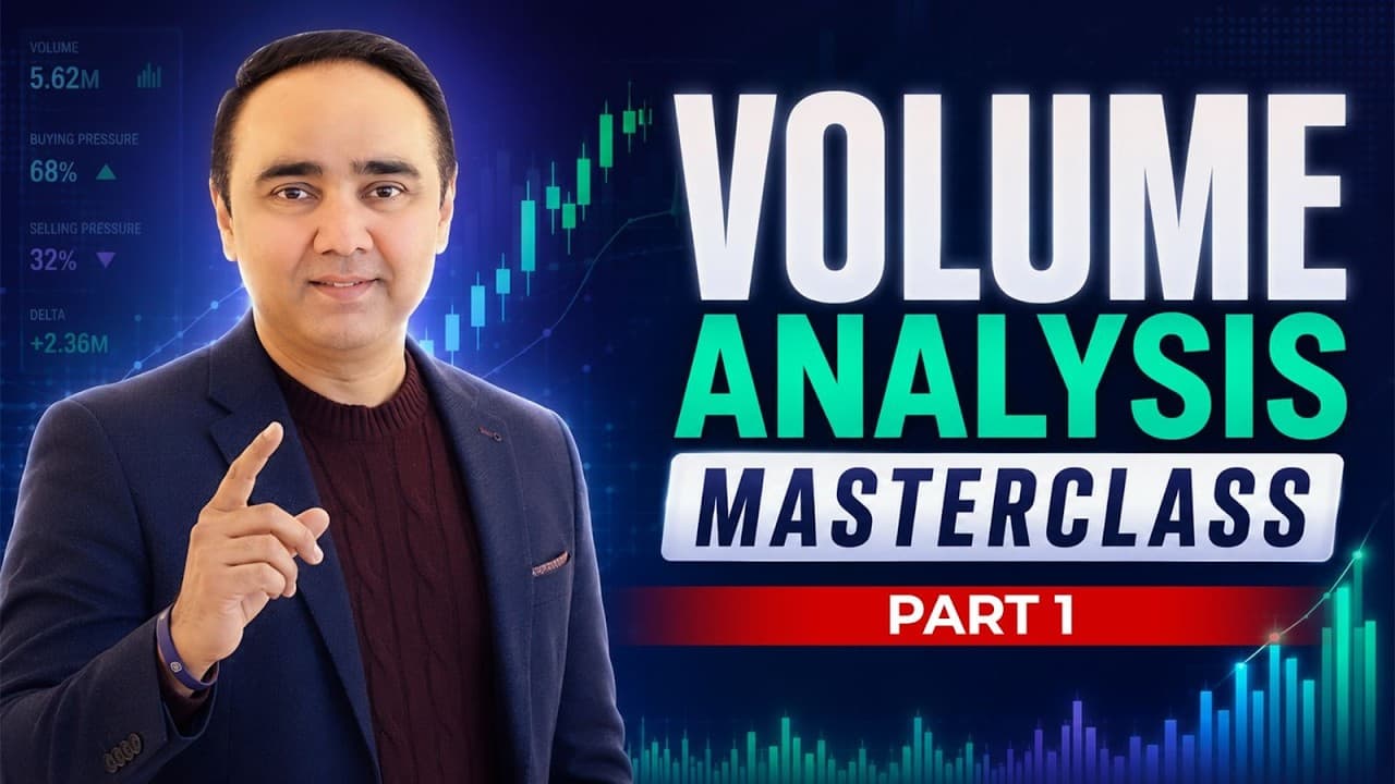 Volume Analysis Full Guide | Price, Trend, Exhaustion & 10X Nuggets | Vishal B Malkan