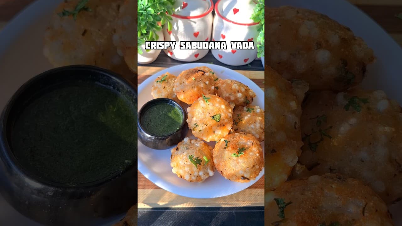 Crispy sabudana vada recipe 😋❤️❤️....#shorts #recipe #viral #sabudanavada #foodshorts #snacks