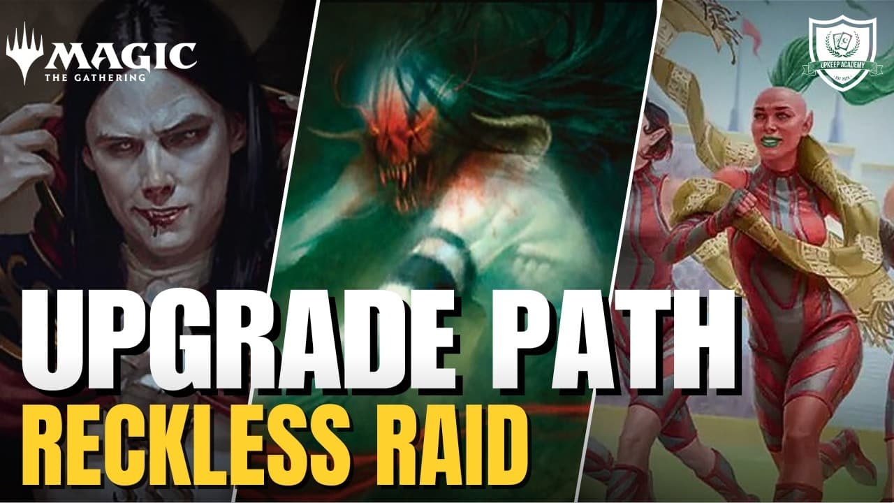 MTG Arena Starter Deck Upgrade Path: FREE Rakdos Reckless Raid → Mardu Discard