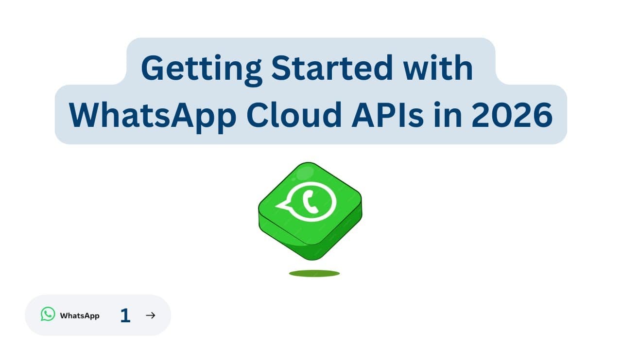 Getting Started with WhatsApp Cloud APIs in 2026 | Meta's developer account setup | WhatsApp APIs