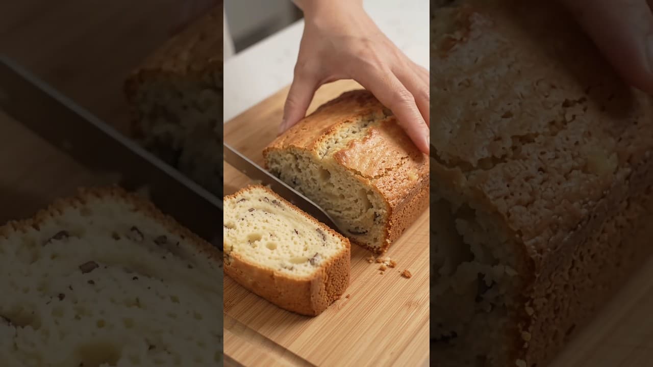 Homemade banana cake recipe