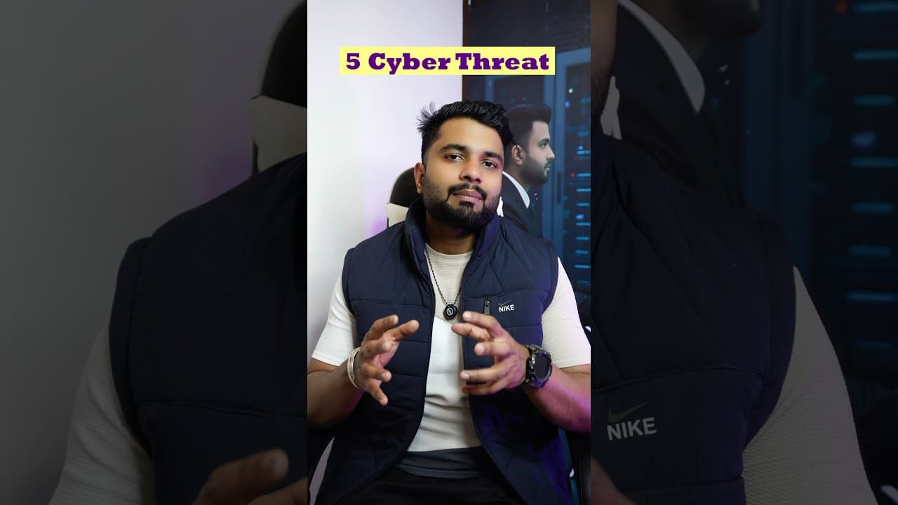 Top 5 Cyber Threats #cybersecurity #onlinesafety #ethicalhacking