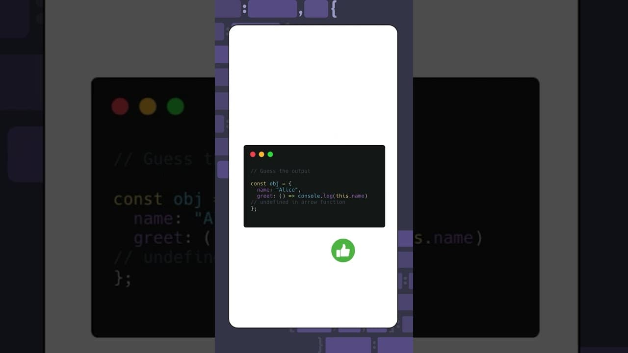 The "this" keyword can be tricky. Ania helps you sort out one of its quirks here.