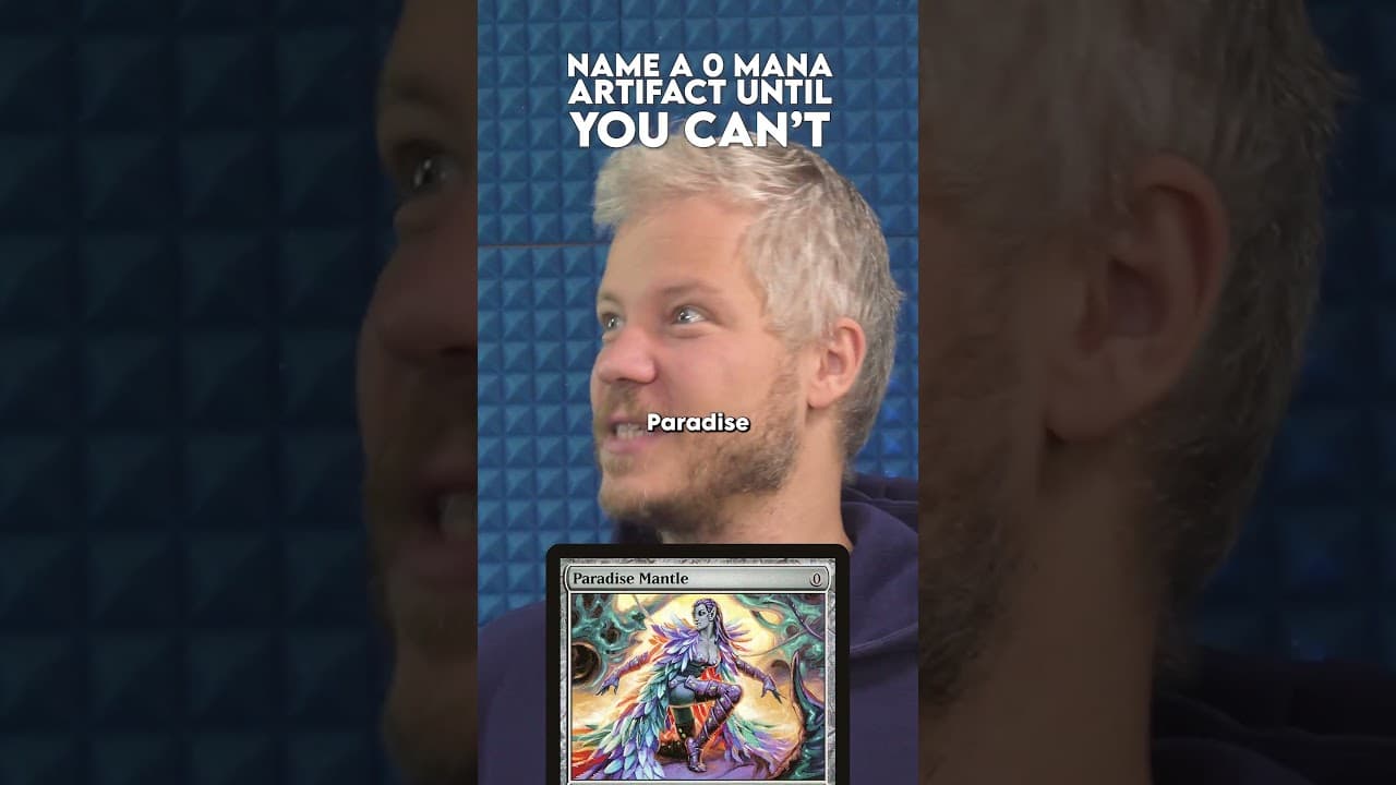 Naming as Many Zero Mana Artifacts as Possible