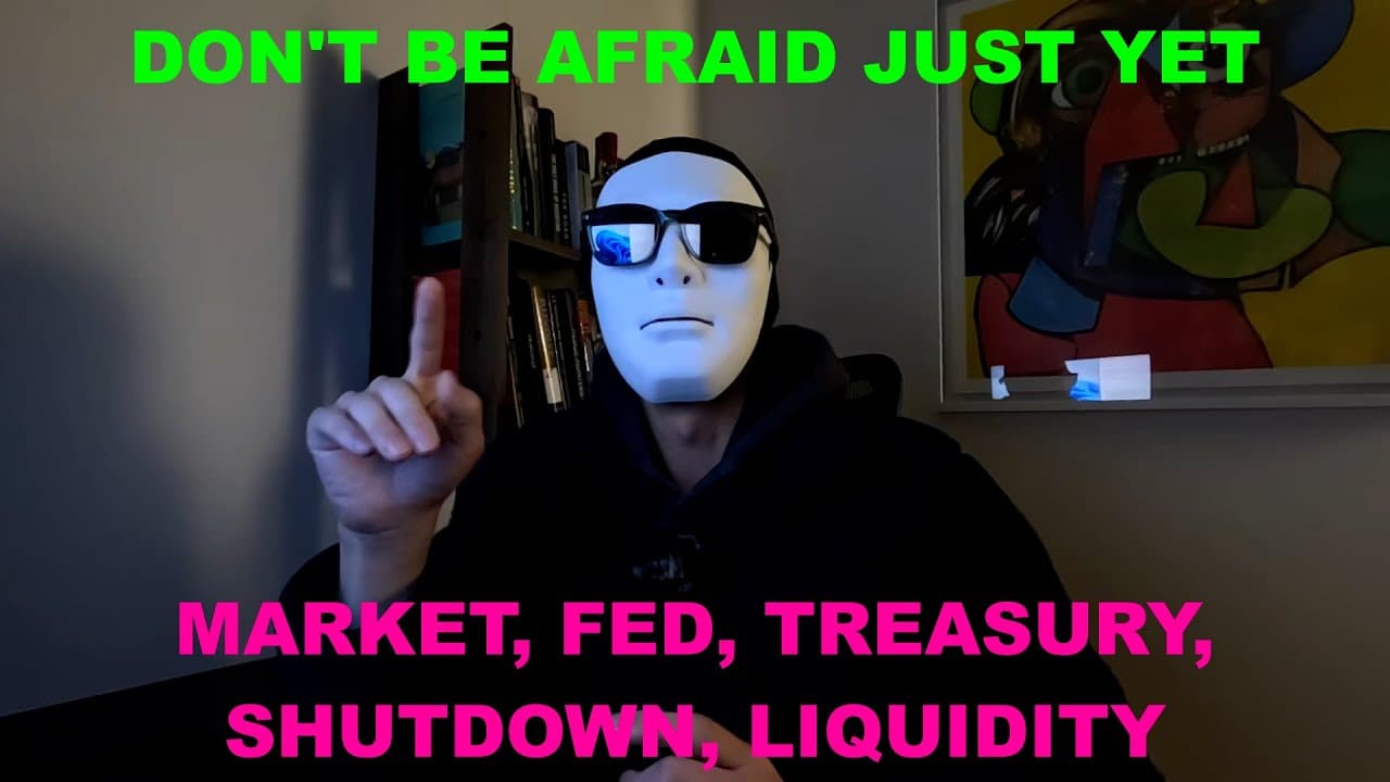Don't be afraid of the market (just yet)