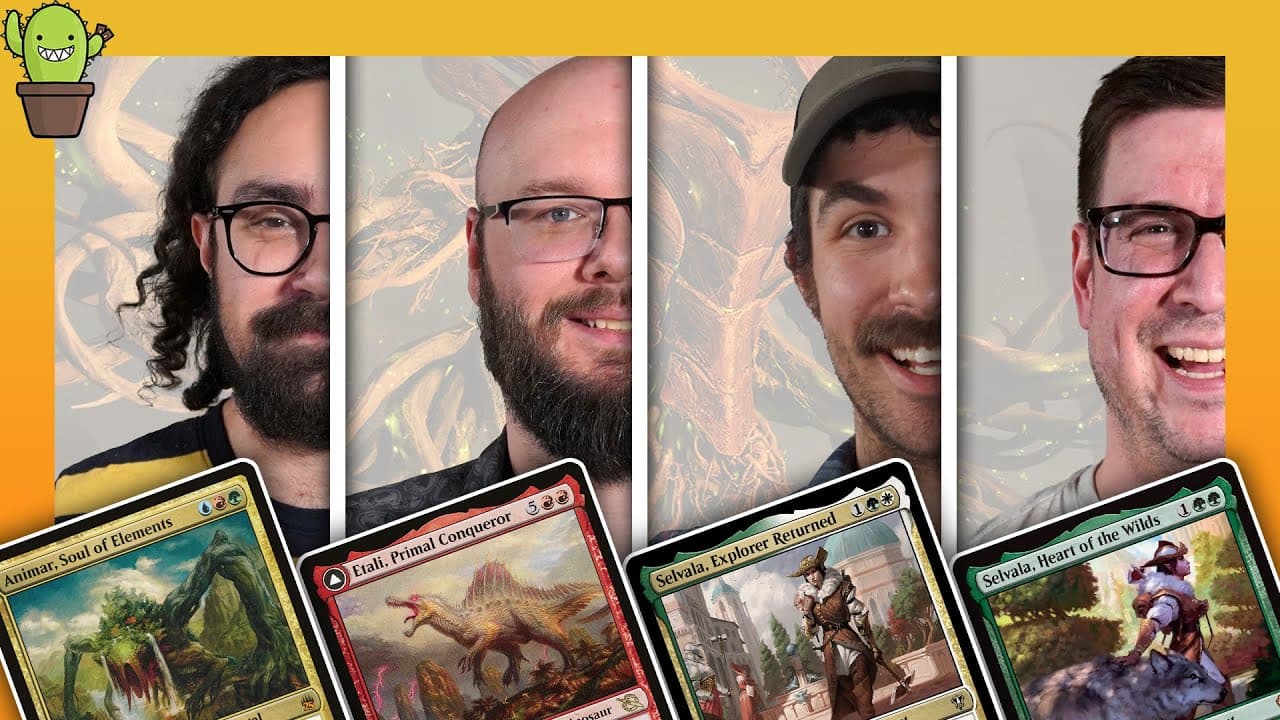 cEDH except it's all GREEN | Animar VS Selvala VS Selvala VS Etali