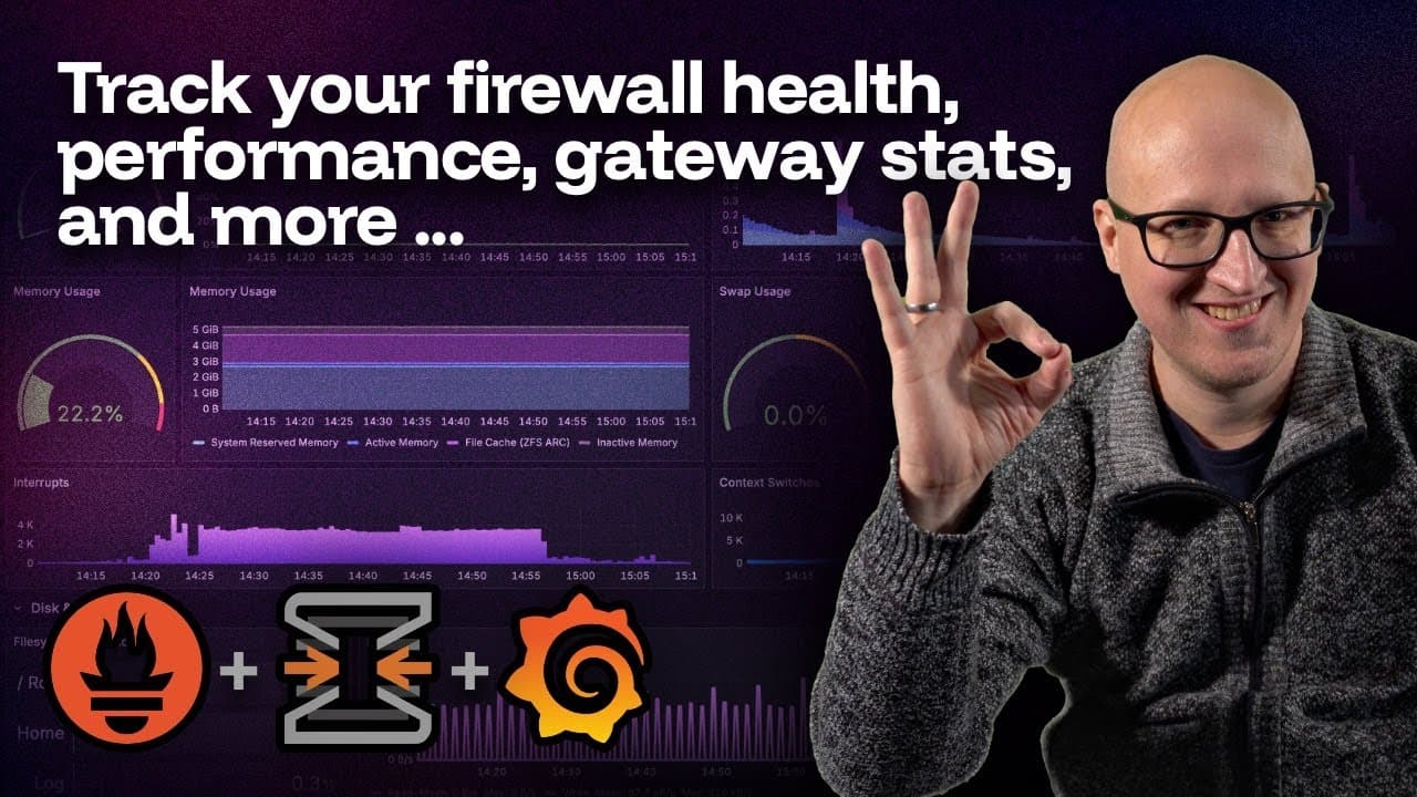 My awesome Grafana Dashboard for OPNSense!