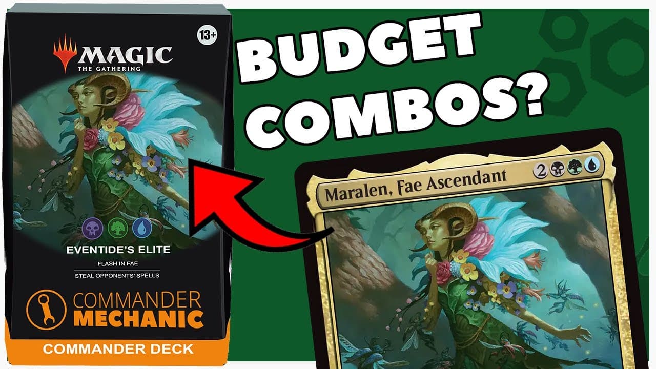 Maralen, Fae Ascendant is a budget commander combo QUEEN