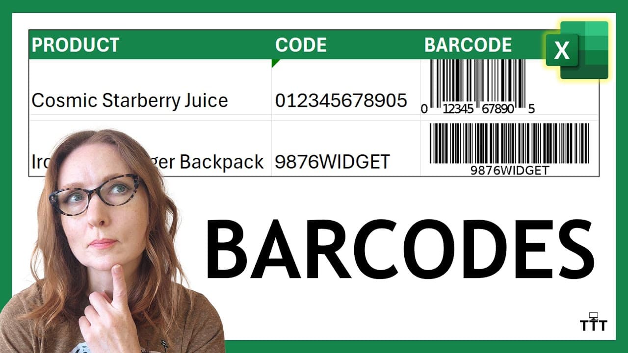 How to Generate Barcodes in Excel (Free & Easy Method!)