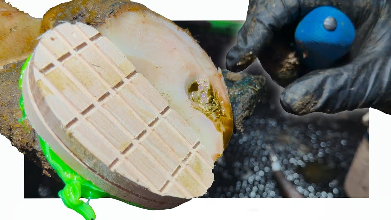 this SLUDGE was coming from her foot!!