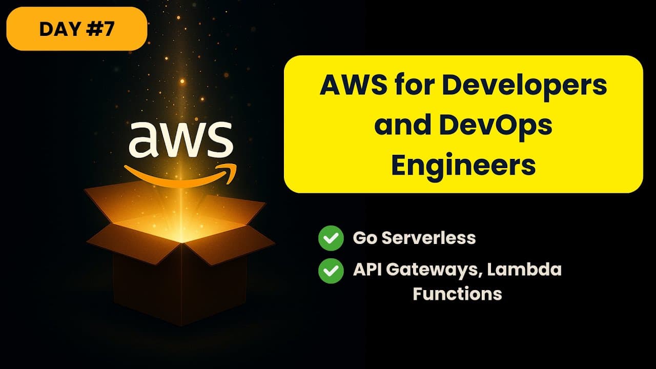 Day 07 | AWS Lambda Tutorial for Beginners | Serverless, API Gateway & Hands-On with AWS Lambda