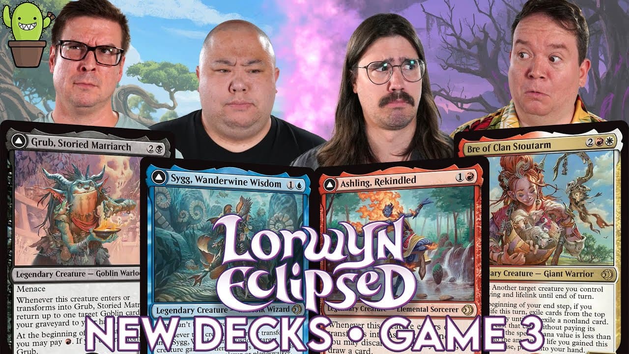 Downright WHIMSICAL Lorwyn Eclipsed Commander | Grub VS Sygg VS Ashling VS Bre