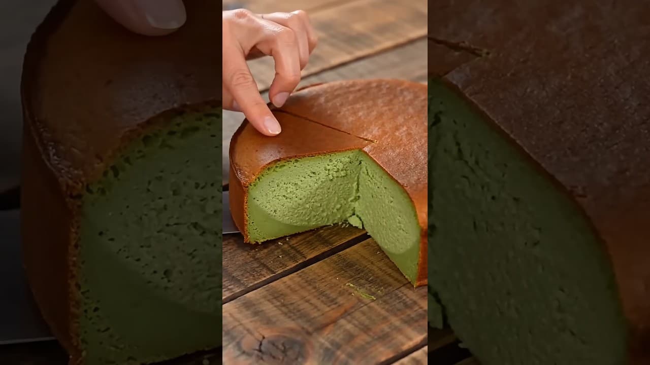 Creamy avocado milk cake