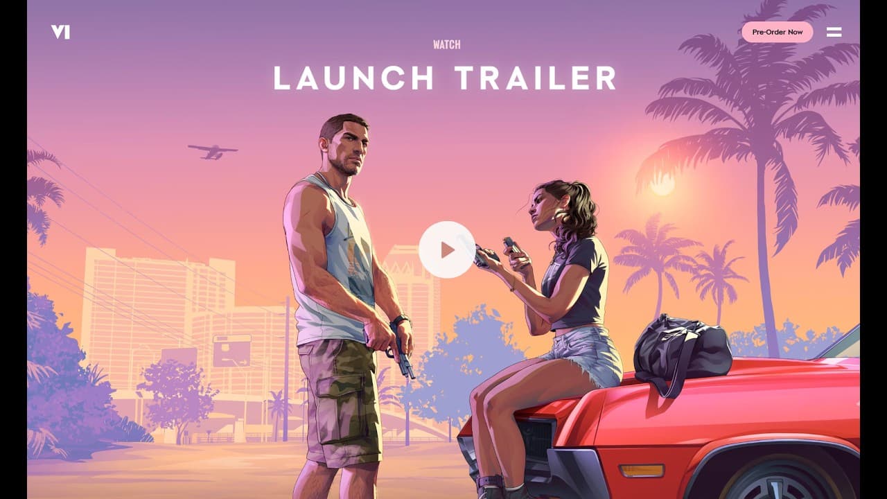 GTA 6 LAUNCH TRAILER REACTION AND BREAKDOWN!