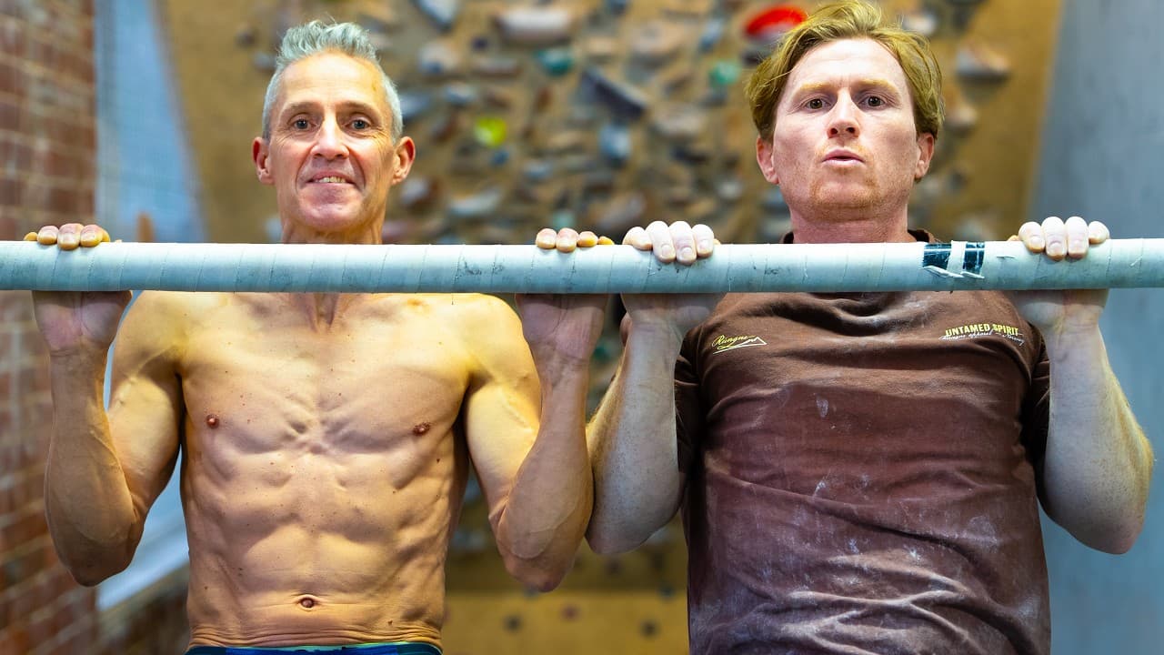 This 55-Year-Old might be STRONGER climber than me...