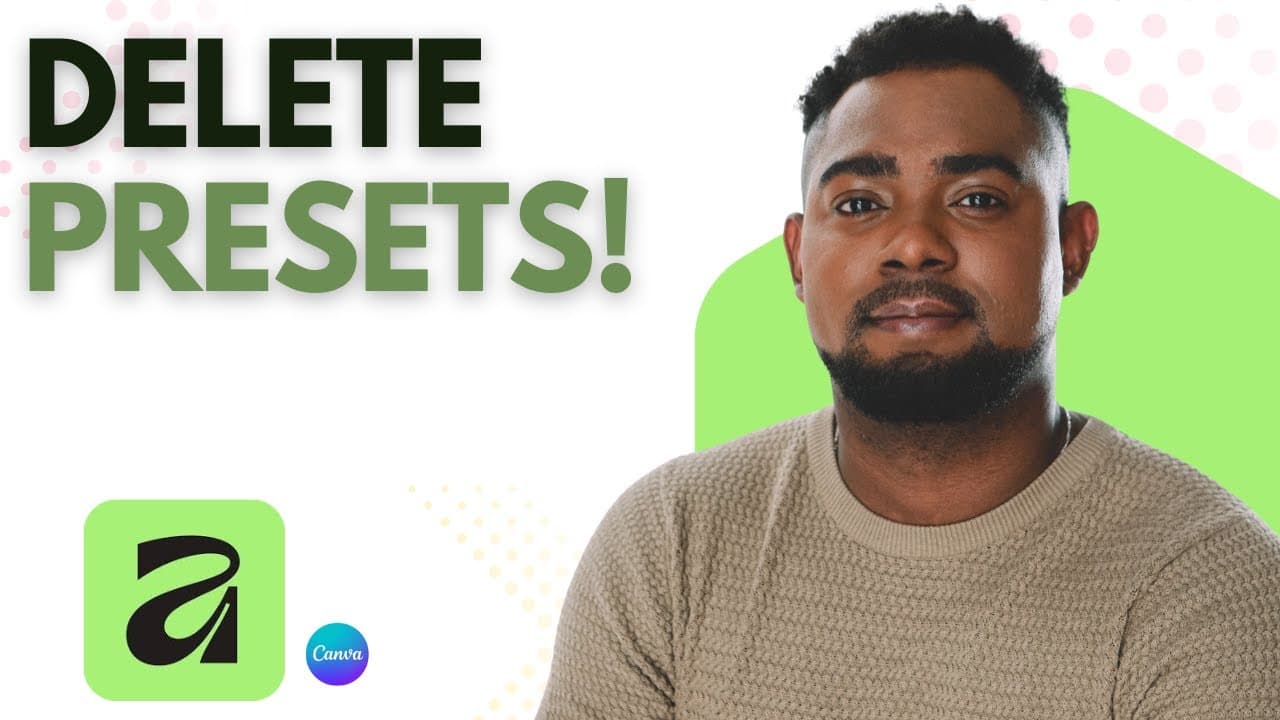 How to Delete Presets in Affinity Designer | Quick & Easy Tutorial for Beginners