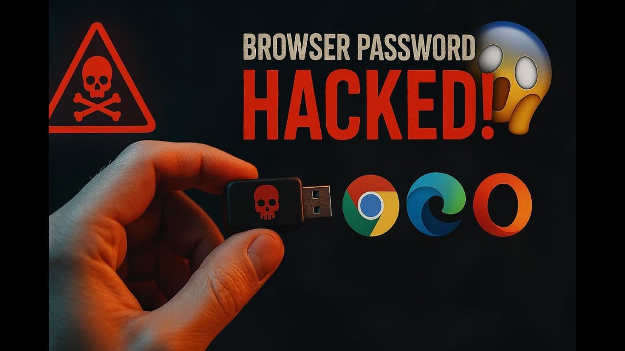 Browser Password HACKED! Chrome–Edge–Firefox Dump Explained (Full Breakdown)
