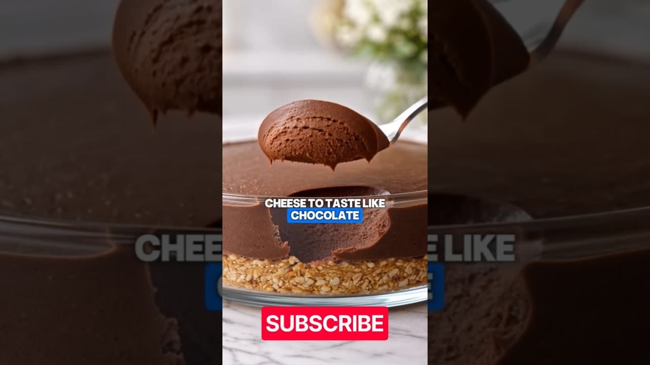 Chocolate cottage cheese cake