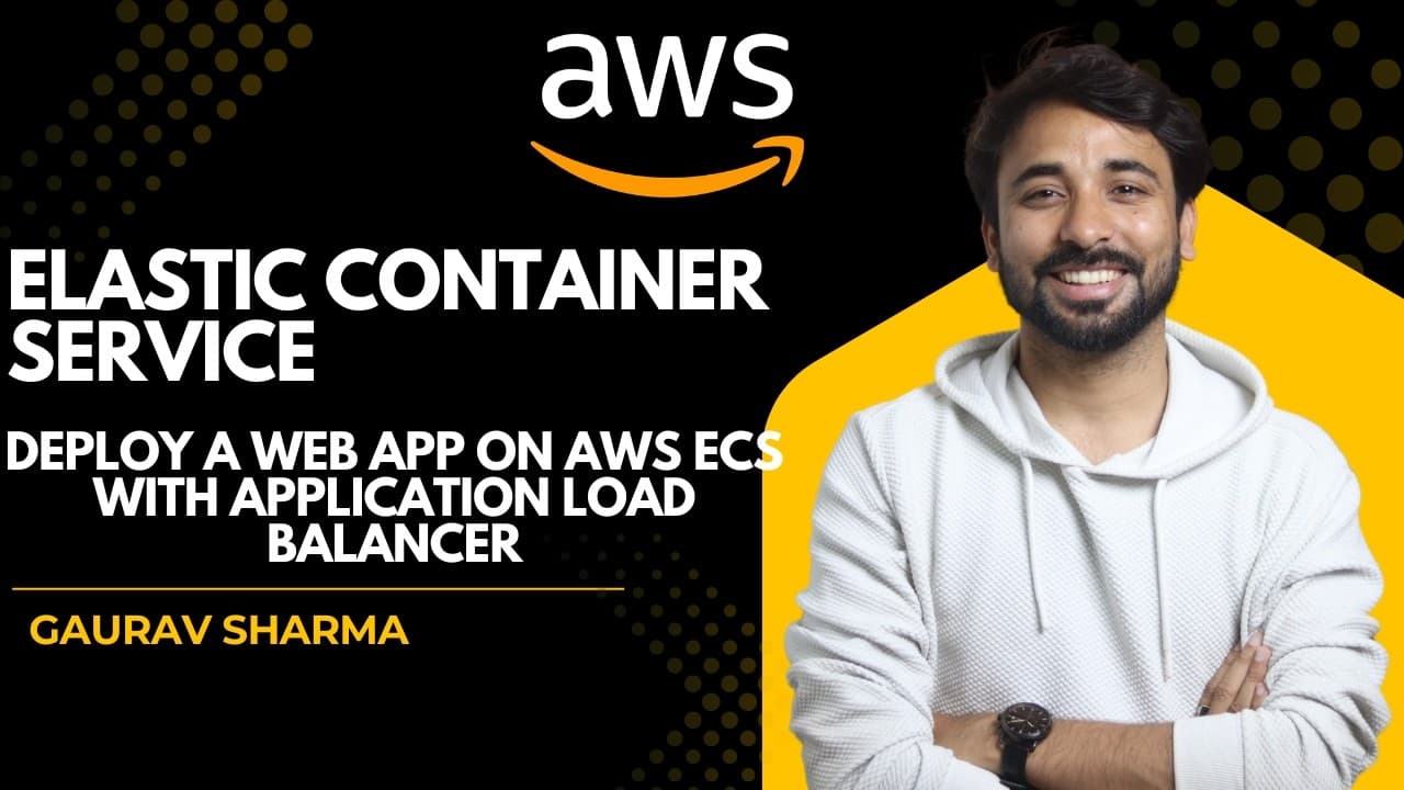 Deploy a Web App on AWS ECS with Application Load Balancer