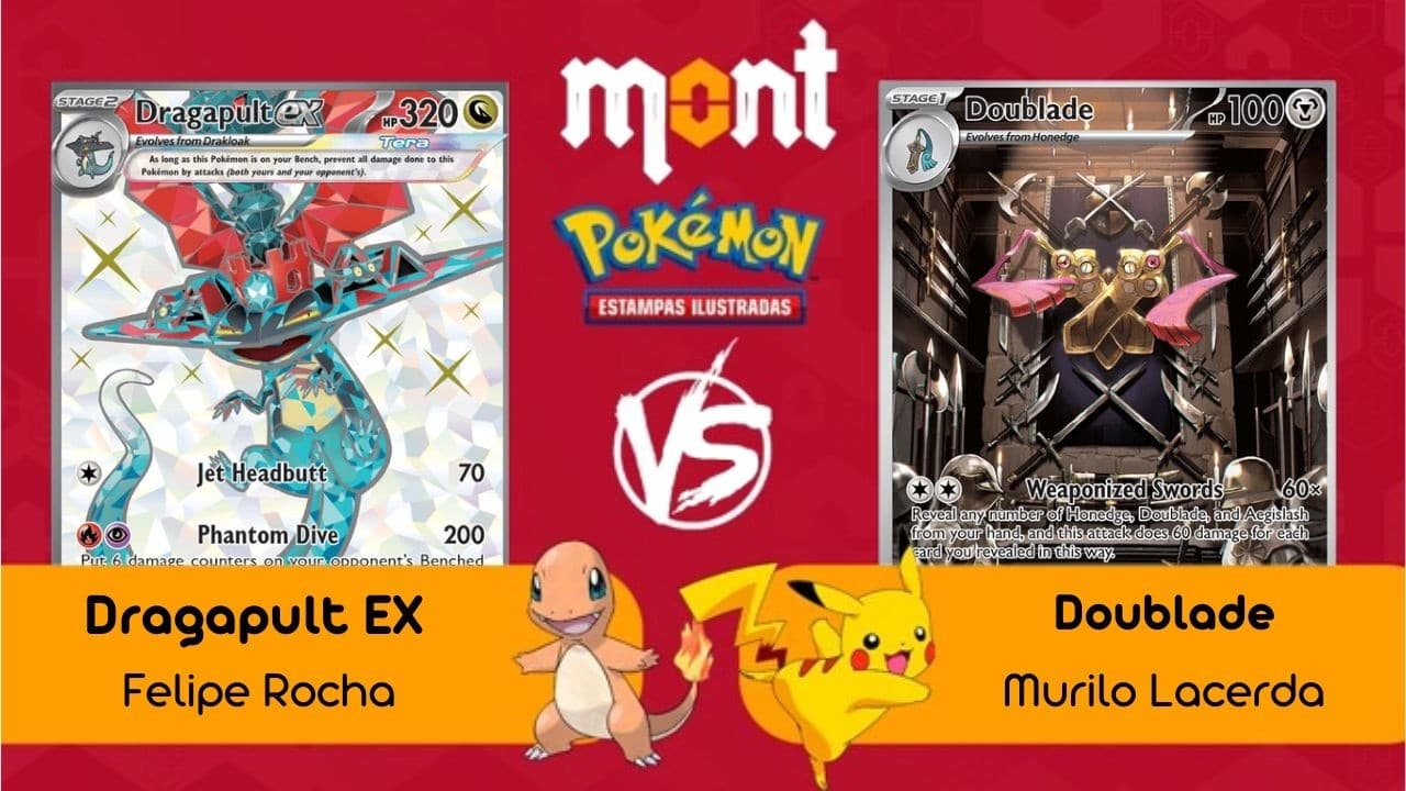 [Pokémon na Mont] Dragapult EX VS Doublade (R 02 - 02/10/2026)