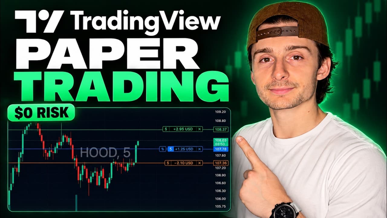 TradingView Paper Trading: Your First Trade In 5 Minutes (Beginner Tutorial)