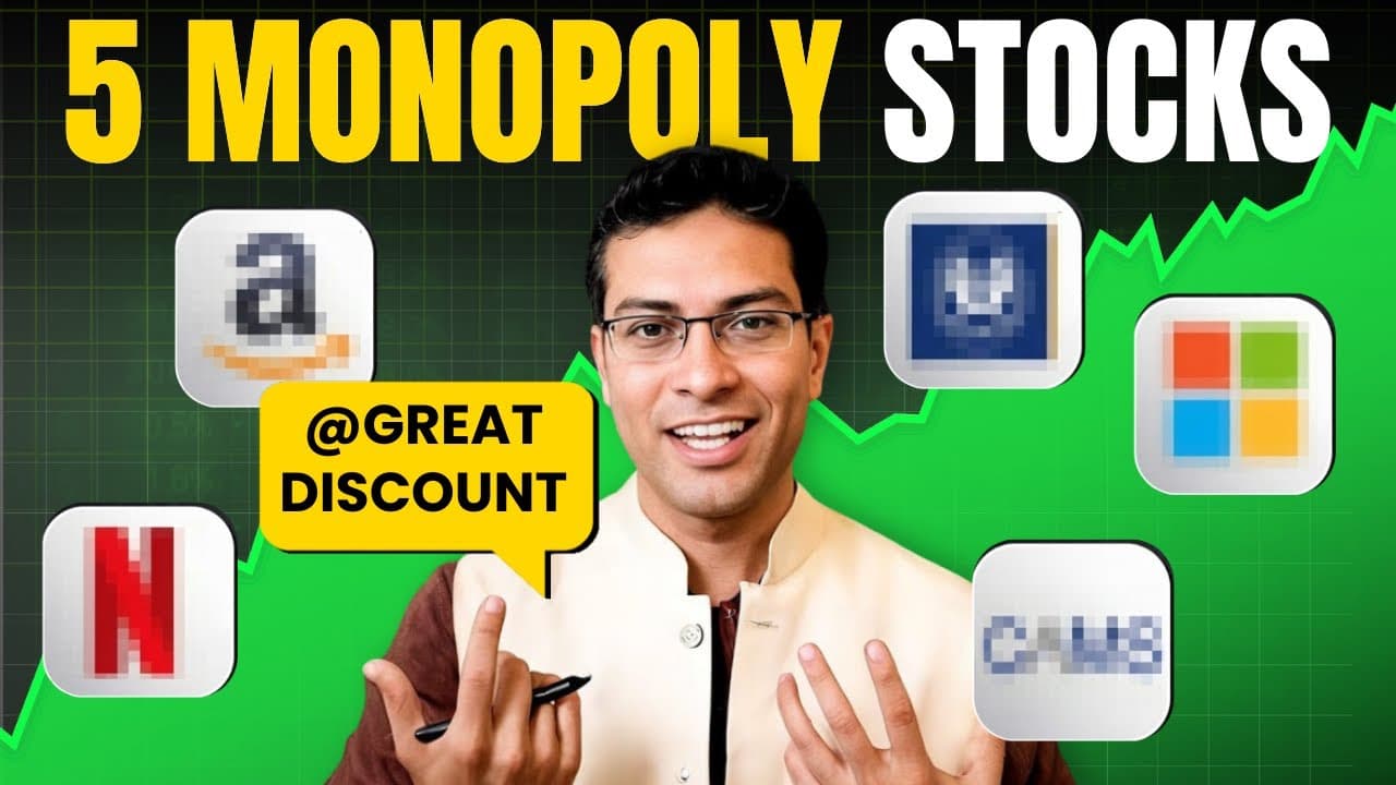 5 Monopoly Stocks at MASSIVE DISCOUNT. I'm buying heavily | Akshat Shrivastava