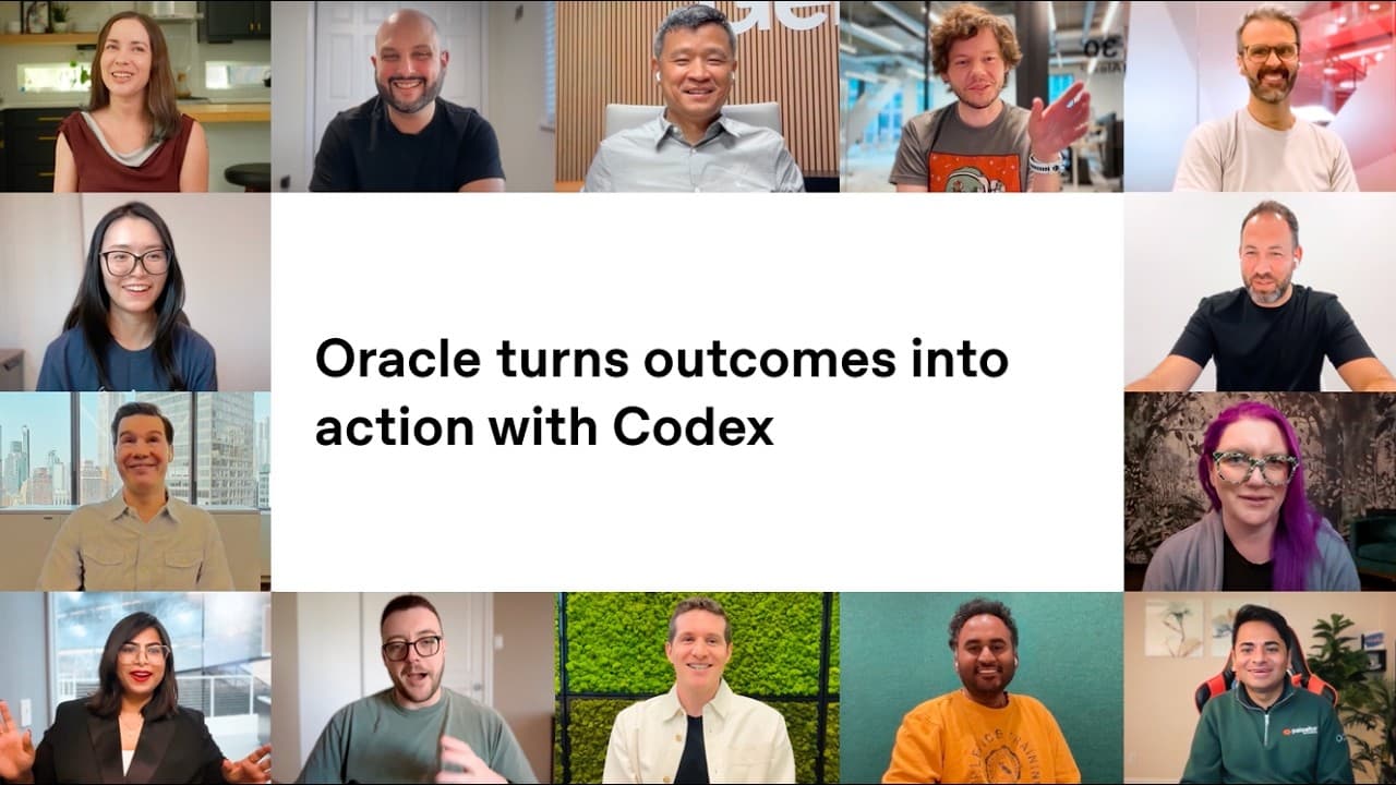 How Oracle Uses Codex to Help Business Users Get Answers