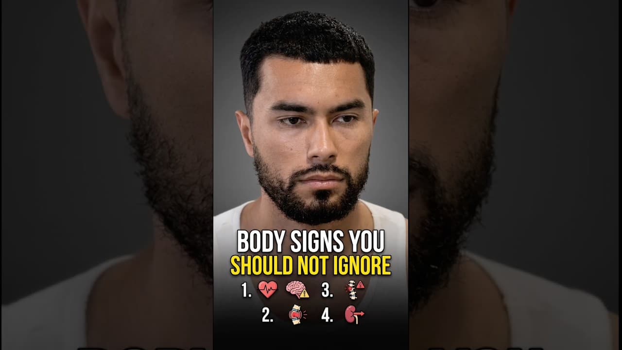 Weird Body Signs Men Should NEVER Ignore