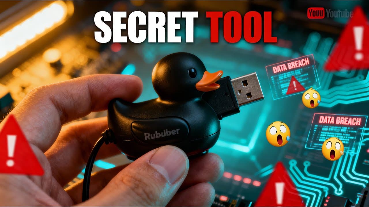 Fastest USB Hack Demo! USB Rubber Ducky Hacking Explained