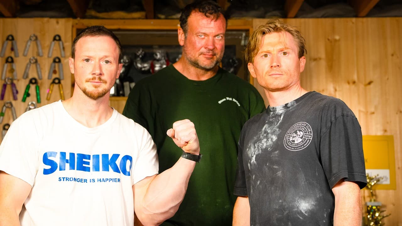 World's Best Armwrestler has NEVER seen strength like this...