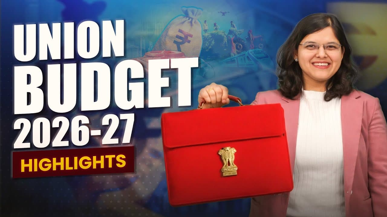 Union Budget 2026-27 Highlights | CA Rachana Ranade