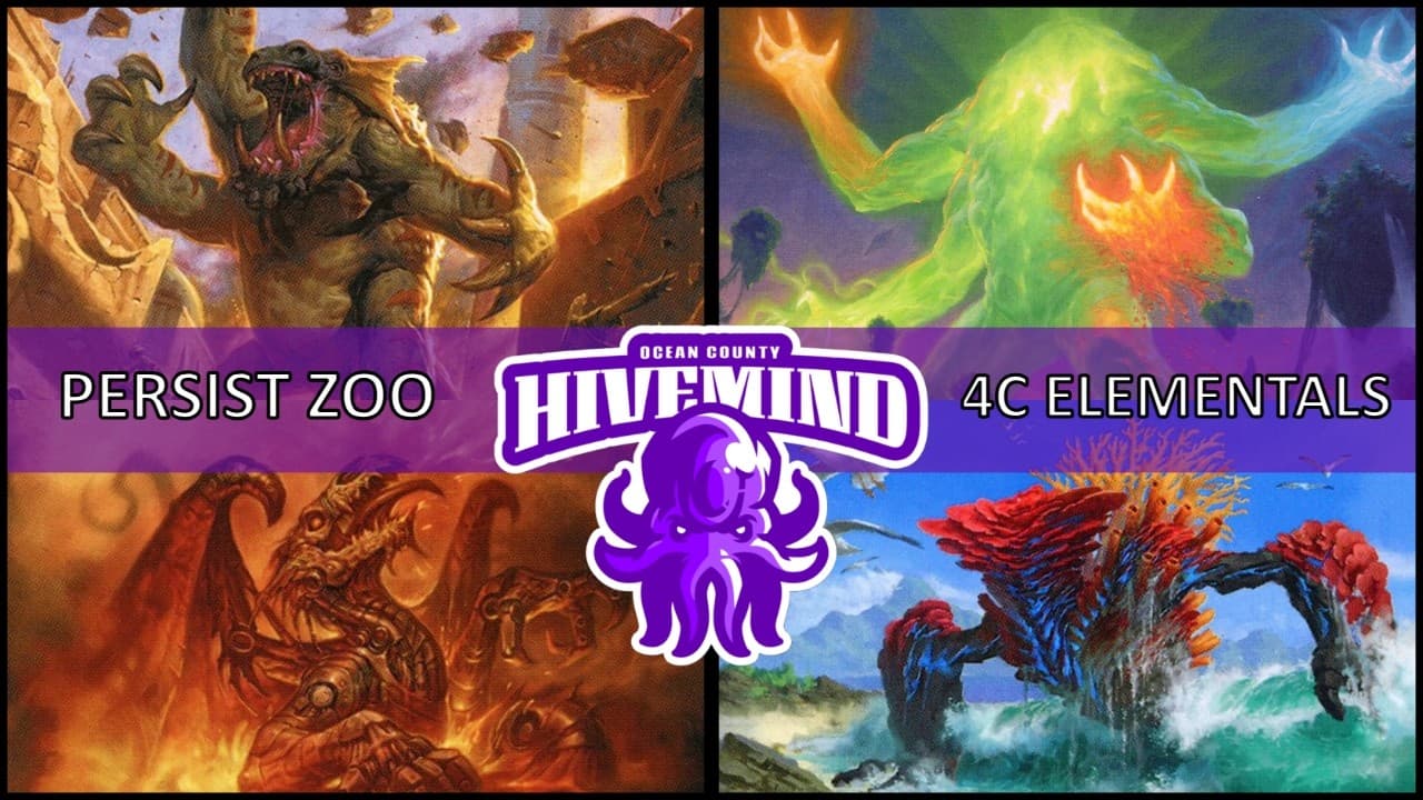 Lorwyn Eclipsed Modern Gameplay: Persist Zoo vs 4C Elementals