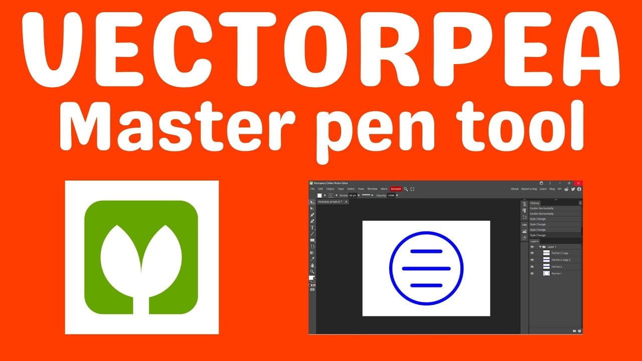 Vectorpea master pen tool