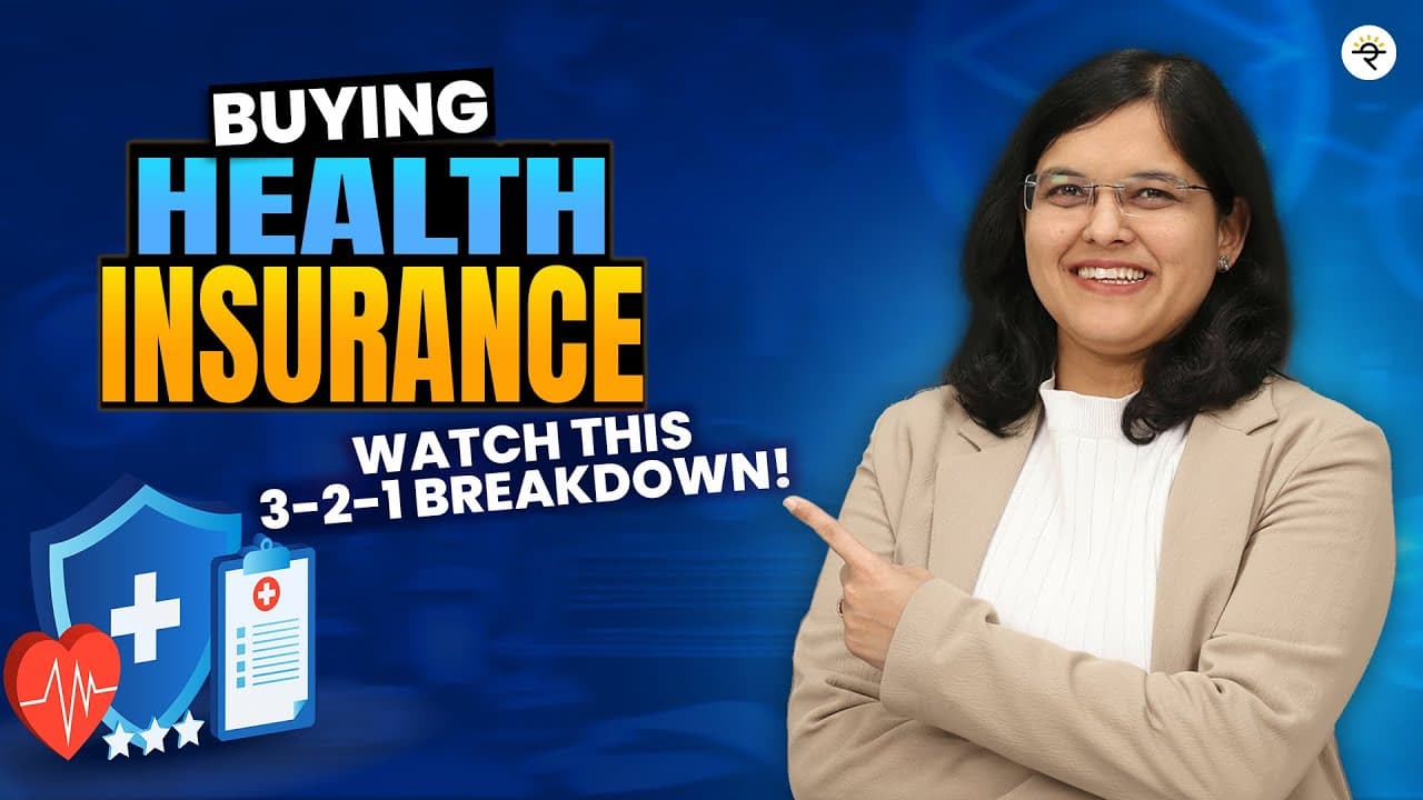 Ultimate Guide for Health Insurance 2026 | 3 2 1 Cheat Code | CA Rachana Ranade
