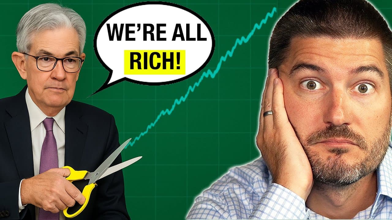 Fed Rate Cuts At All Time Market Highs (Here's What Happens Next)