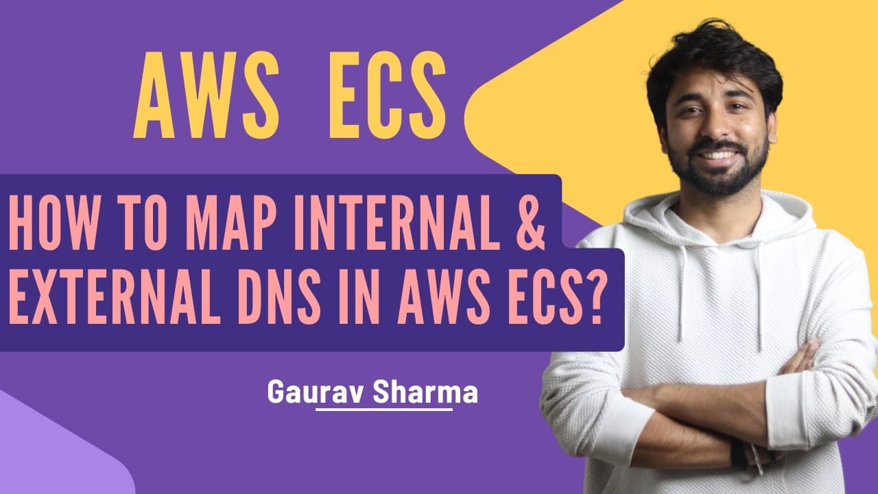 How to Map Internal & External DNS in AWS ECS? | Service Discovery Explained |  AWS ECS Tutorials