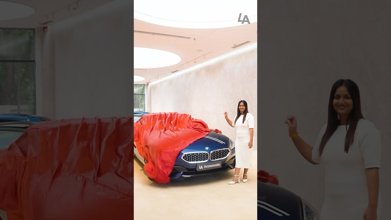 It’s not a car it’s a symbol of success❤️❤️ Congratulations Shivani Ma’am for BMW z4 #bmwz4m #bmw