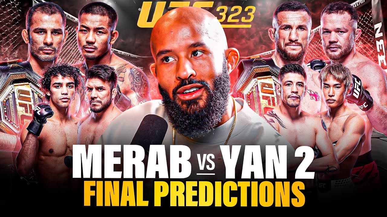 MERAB vs YAN 2 FINAL PREDICTIONS | WHO WINS PANTOJA vs VAN?!