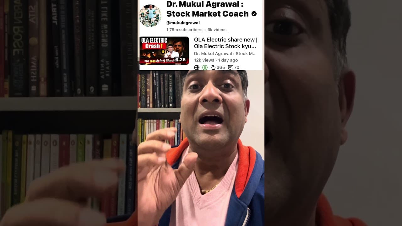 Ola electric share kyu gir raha hai ? #shorts #olaelectricsharenews #mukulagrawal