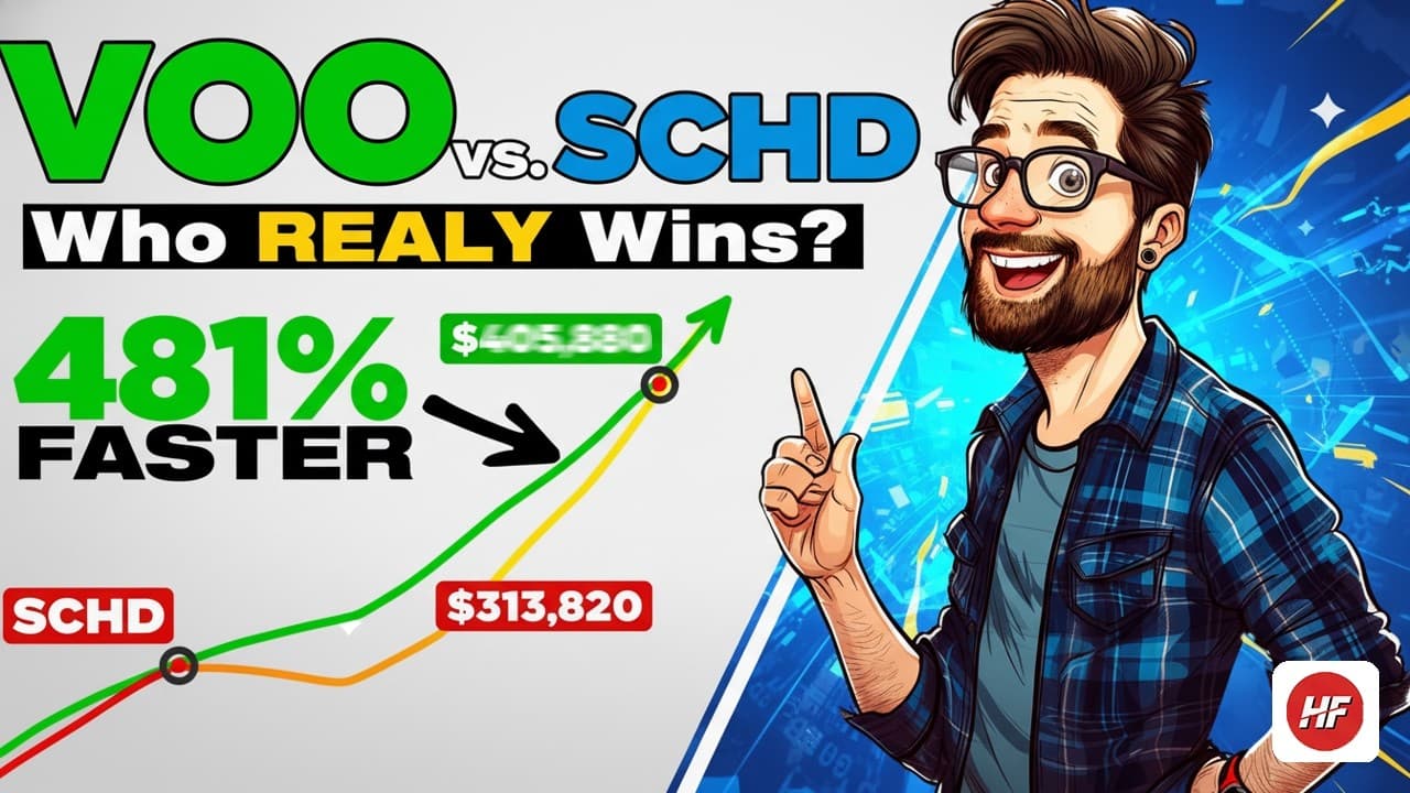 What If You Invest $100k In VOO vs SCHD? (Shocking Result)